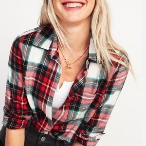 Old Navy The Classic Shirt In Plaid Flannel